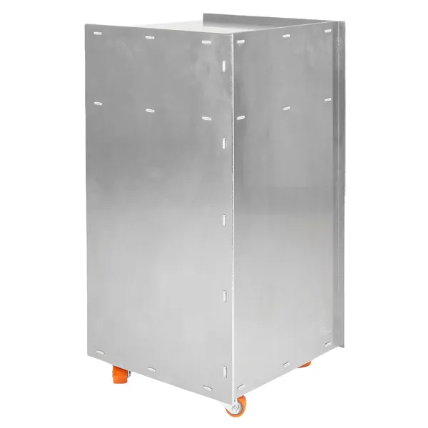Rivet Rullebord med Hjul Aluminium