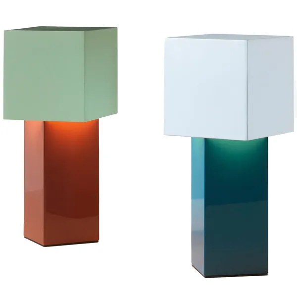 Pivot ATD7 Bærbar Bordlampe Blå/Silver