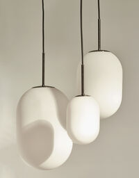 Noor Pendel Opal / Sort 355 cm