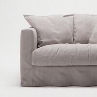 Stopning Til Le Grand Air Love Seat Lin Misty Grey