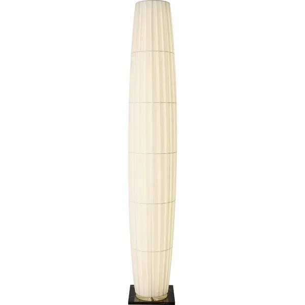 Colonne Golvlampa Vit / Svart Marmor
