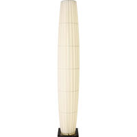 Colonne Golvlampa Vit / Svart Marmor