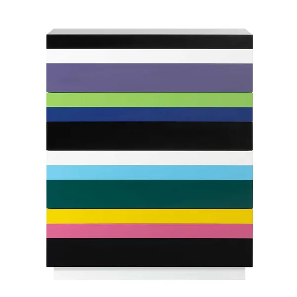 Stripe Kommode Mix