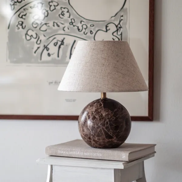 Castello 24 Bordlampe Brun