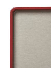 Nova Anslagstavla Linne 45x100 cm Picante Red