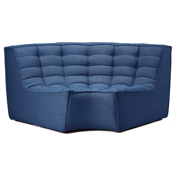 N701 Kulmasohva pyöreä kulma Blue