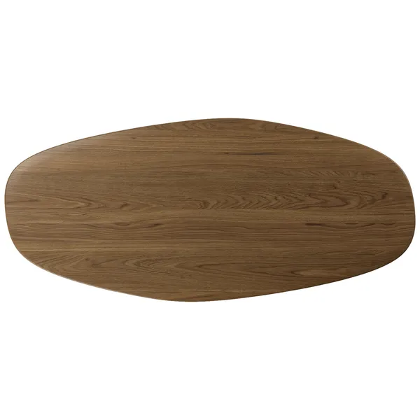 Jari Salongbord Oval 130 cm Fumed Eik