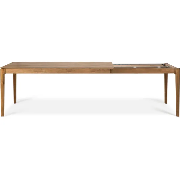 Bok Spisebord Teak 90x140/220
