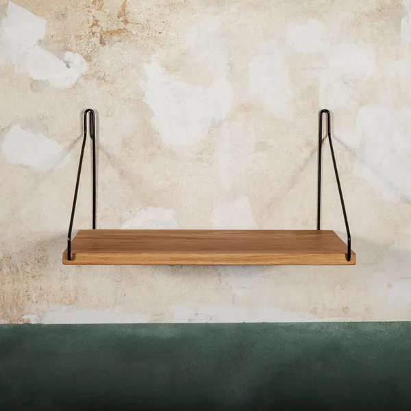 Single Hylde 27x60 cm Sort / Eg