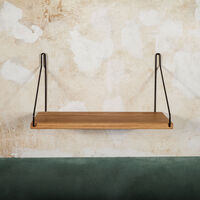 Single Hylde 27x60 cm Sort / Eg