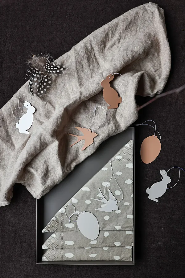 Easter Deco Hare Cafe Au Lait