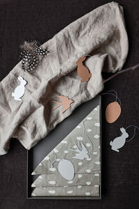Easter Deco Hare Cafe Au Lait