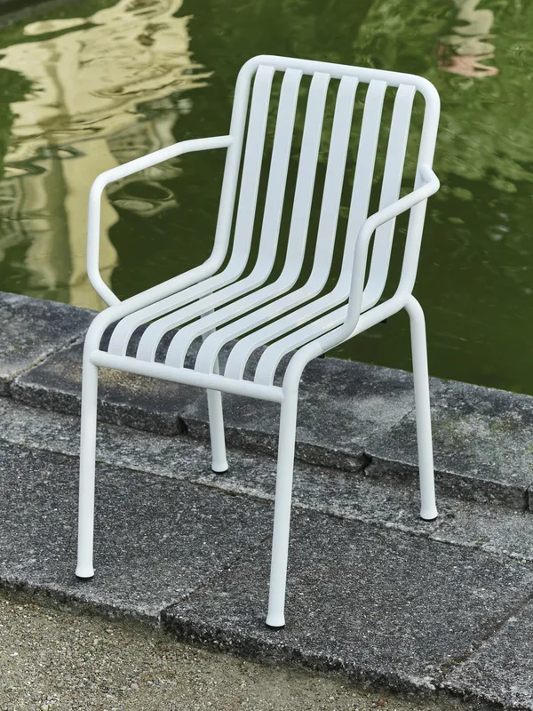 Palissade Armstol Cream White