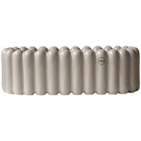 Mist Oval Krukke Small Taupebrun