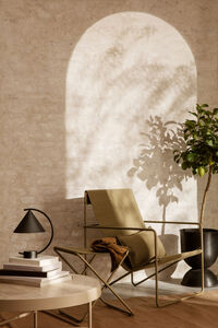 Travertine Sofabord Cashmere Ø705 cm