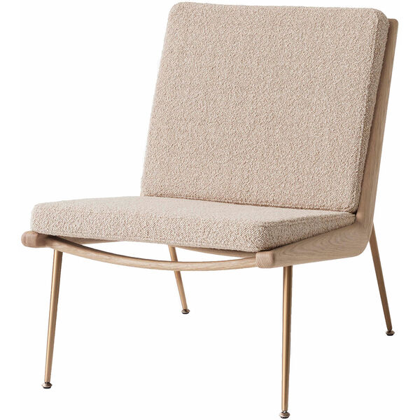 Boomerang HM1 Loungestol Hvitoljet Eik / Karakorum 003