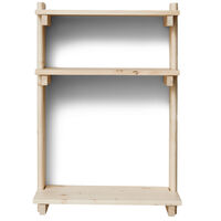Beam Vegghylle / Skrivebord Furutre