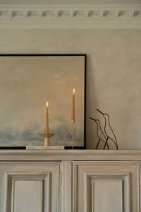 Woody Bird Dekorasjon Høy 25 cm Sortbeiset Eik