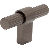 T Helix Stripe Knop Mørk Bronze