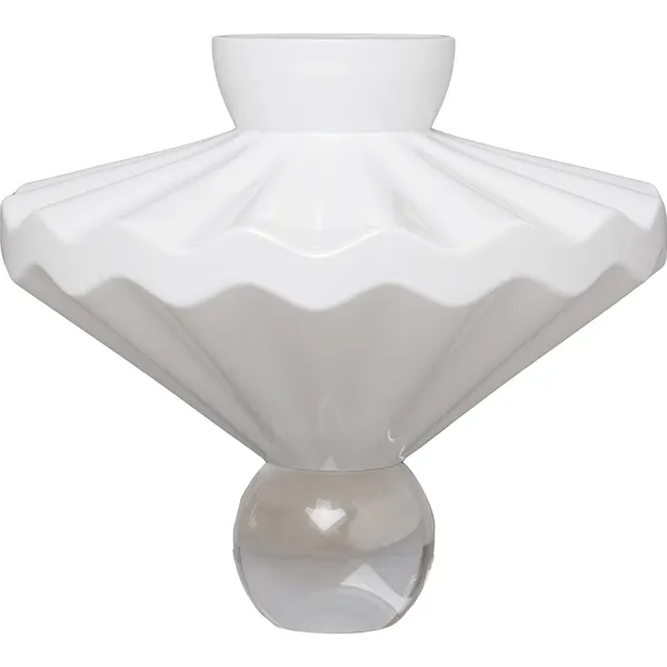 Ballerina Vase 23 cm Milky