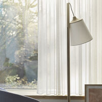 Pull Gulvlampe Hvit / Eik