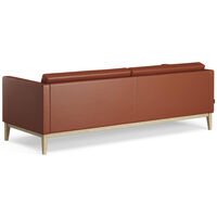 Madison 3-Sitssoffa Elmo Leather Soft Brun