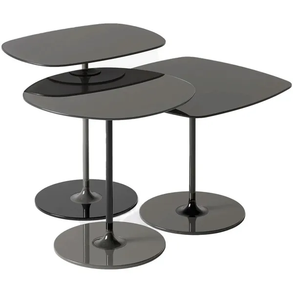 Thierry Soffbord 3-pack Svart