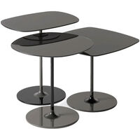 Thierry Soffbord 3-pack Svart