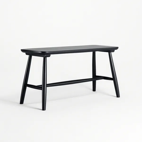 Wood H21 Bänk Svart