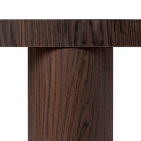 Post Sofabord Smoked Oak Star Ø100 x 334 cm / Large