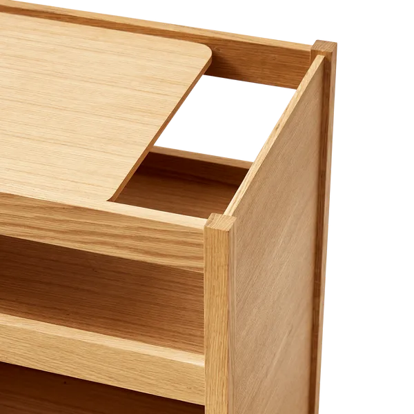 Journal Organiser Sidebord Eik