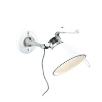 Fortebraccio Vegglampe hvit