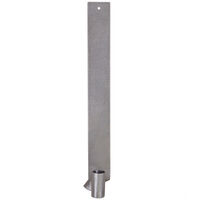 Ornament Wall Candle Holder Steel Long
