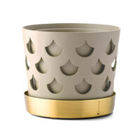 Trio Drop Krukke Beige 12 cm / Small