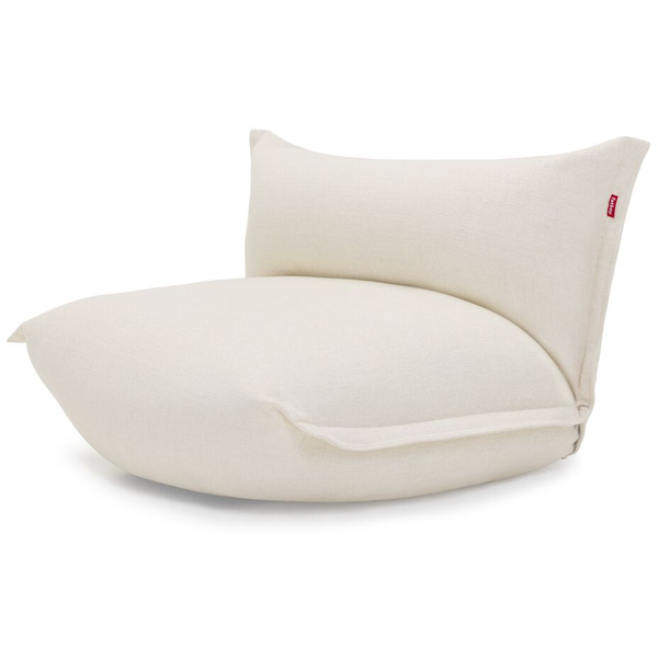 The BonBaron Slim Boucle Loungestol Creme
