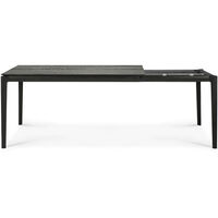 Bok Spisebord Forlengbar Sort 200-300 cm