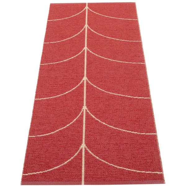 Leif Muovimatto Berry / Beige 70x180 cm