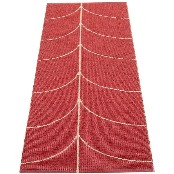 Leif Muovimatto Berry / Beige 70x180 cm