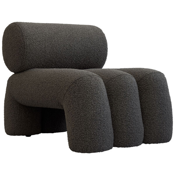 Foku Loungestol Bouclé Deep Taupe