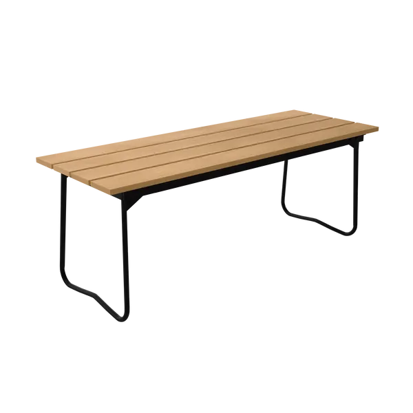 Penkki 8 110 cm Teak / Musta Teräs