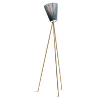 Oslo Wood Gulvlampe Jubileumsmodell Gold/Green