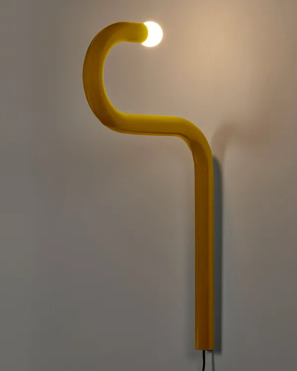 La Quattro Vägglampa Gul