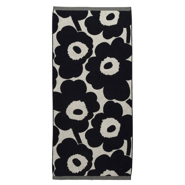 Unikko Håndklæde 70x150 cm Mørkeblåt