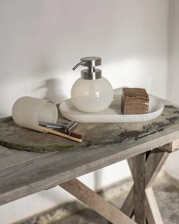 Opal Toothbrush Holder Linen
