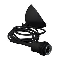 Gloria Suspension E14 Black Texture