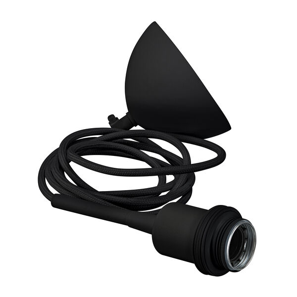 Gloria Suspension E14 Black Texture