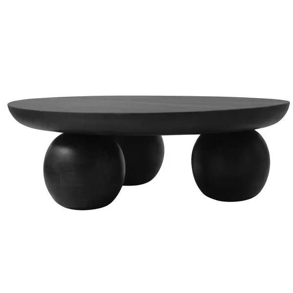 Mira Soffbord Ø90 cm Brun