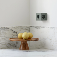 Square 2 Socket Extender With USB-C / Magnet Oak Green