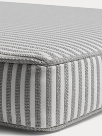 Narrow Stripe Solsängsdyna 50x186 cm Grå