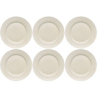 Swedish Grace Lautanen 27 cm 6 kpl:n pakkaus Oat (Beige)